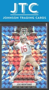 2023 Panini Mosaic Joe Montana Reactive Blue Mosaic San Francisco 49ers - Bild 1 von 2