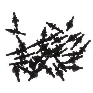32x Caoutchouc Refroidissement PC Ventilateur Anti-Vibrations Gel de Silice Support Vis Pin - Photo 1/7
