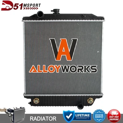 Radiator FIT 2000-08 Freightliner MT45/1999-02 MT55/1998 FLD112 23 7/8"x 25 1/8" Foto 1 de 4