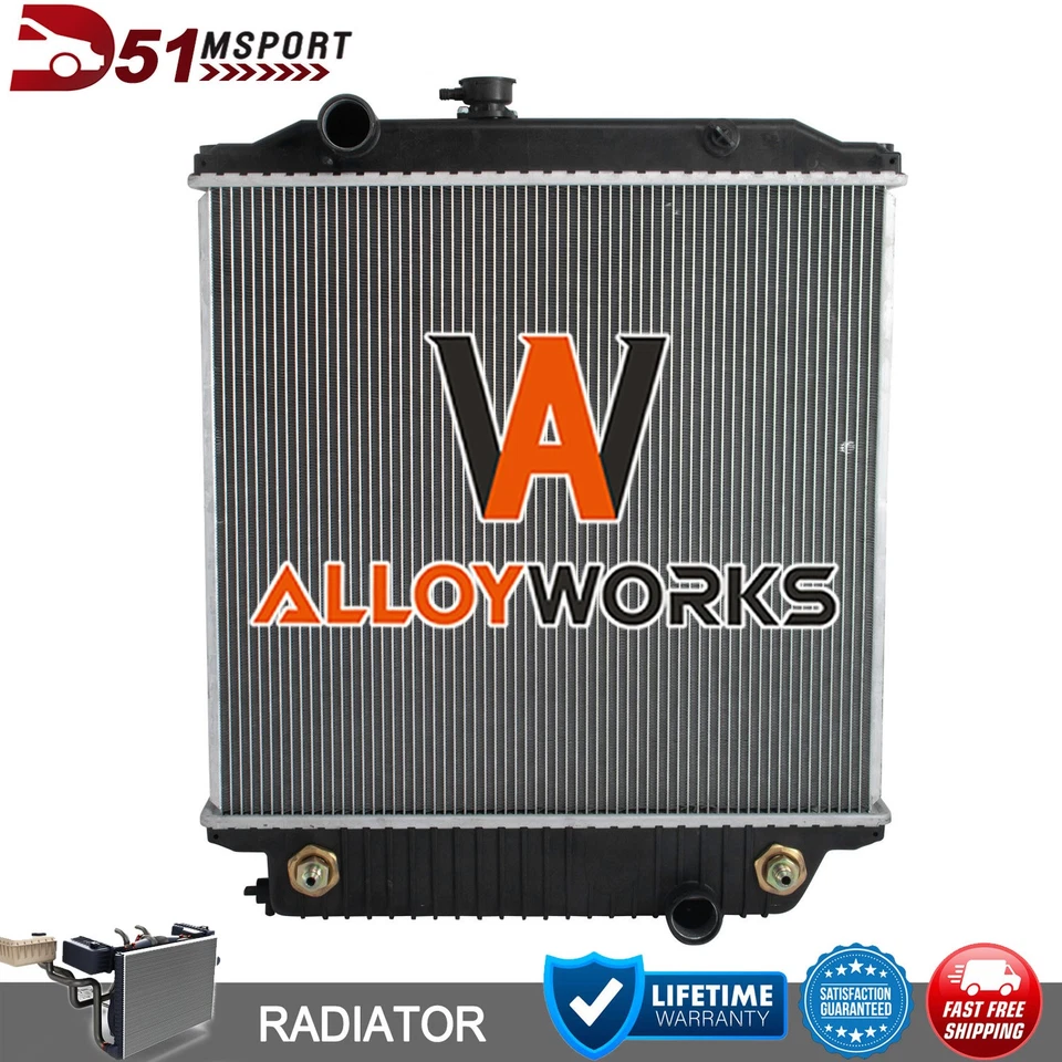 Radiator FIT 2000-08 Freightliner MT45/1999-02 MT55/1998 FLD112 23 7/8"x 25 1/8" Foto 1 de 4