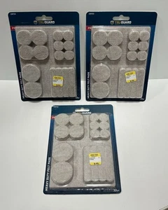 Truguard Heavy Duty Felt pads for furniture pack of 3 multipack 99 total pieces - Picture 1 of 6
