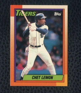 1990 Topps Tiffany #271 Chet Lemon Detroit Tigers - Bild 1 von 2