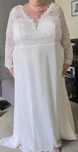 Wedding Dress Size 26 - Picture 1 of 1