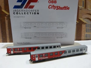 Jägerndorfer 60230 Zweiteiliges Personenwagen-Set ÖBB City Shuttle Spur N  73/82 - Picture 1 of 3