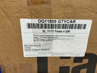 Motoristas Ford Fiesta 11-19 LH originais do fabricante quarto de vidro AE8Z-5429711-B - Imagem 1 de 3