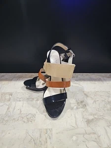 Michael Kors Heeled Open Toed Sandals Strappy Multicolor Shoes Size 6.5 - Bild 1 von 11
