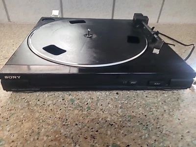 Vintage SONY Automatic Stereo Turntable System Vinyl Record Player Wor PS-LX47P  - Image 1 of 4