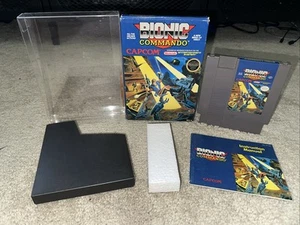 Bionic Commando - (Videojuego Nintendo NES Capcom 1988) - CIB Completo En Caja - Imagen 1 de 7