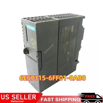 New Siemens 6ES7 315-6FF01-0AB0 6ES7315-6FF01-0AB0 SIMATIC S7-300 CPU 315F - Image 1 of 4