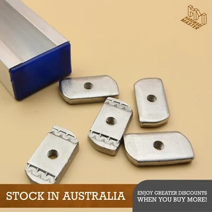 S316 Stainless Steel Unistrut Channel Nuts M6 M10 | Unistrut Fittings | 5 Pack - Picture 1 of 6