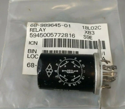 HART MFG R320B3T-1C  ELECTROMAGNETIC RELAY    R320B3T1C - Image 1 of 4