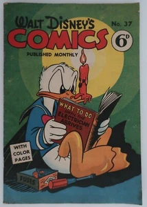 Walt Disney's Comics No. 37 - Donald Duck, Golden Age (1949, Australian Edition) - Bild 1 von 4