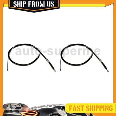 后组停车制动电缆 2 件套适用于奥迪 A3 Quattro 2008 - 2012 — 第 1/4 张图片