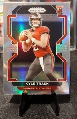 2021 Panini Prizm Kyle Trask Silver Variation RC No V-339 Buccaneers  - Image 1 of 2