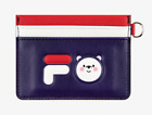 FILA KOREA x WONNIE FRIENDS Edition Cute Bear Wonnie Minimalist Card Wallet
