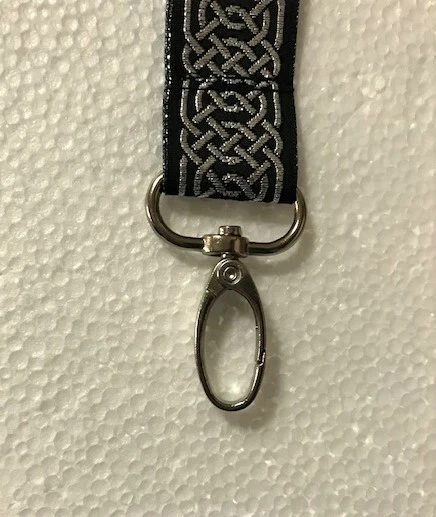 Celtic Design Ribbon Lanyard  ~Veteran Made~ - Image 1 of 4