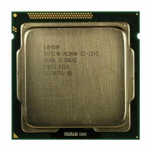 Intel Xeon E3-1245 3.30 GHz SR00L 4 Cores 8 95 W Threads LGA1155 CPU Processor - Picture 1 of 3