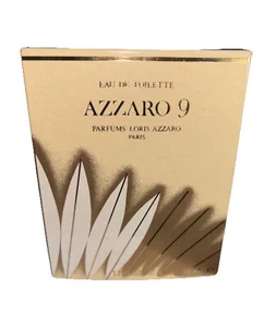 AZZARO 9 EDT By LORIS AZZARO 200ml/ 6.7 SPLASH MADE IN FRANCE VINTAGE!! - Picture 1 of 14