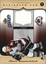2005-06 (AVALANCHE) Upper Deck MVP Materials #MSK Steve Konowalchuk