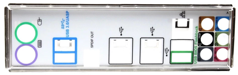 ASUS M5A97 R2.0 Blende - Slotblech - IO Shield   #36421 - Bild 1 von 1