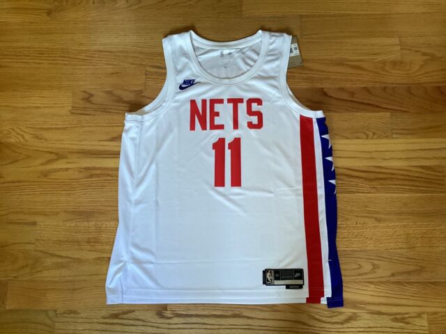 Brooklyn Nets Nike Jersey Kyrie Irving #11 NBA Swingman Jersey Size Small NY