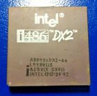 Processore Intel I486 Dx2 Vintage Recupero Oro Non Funzionante