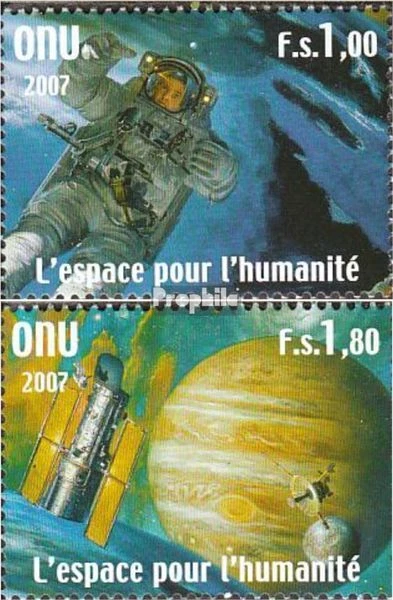 Nations unies - Genève 584-585 oblitéré 2007 mondiale de l'espace - Photo 1/1