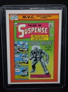 IRON MAN TALES OF SUSPENSE 39 Card #135 1990 Impel Marvel Universe SERIE 1 MVC - Foto 1 di 2