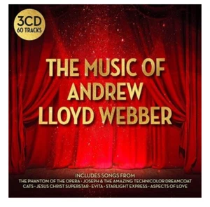 The Music of Andrew Lloyd Webber CD (2021) SEALED Album 3 Disc Box Set Musicals - Picture 1 of 1