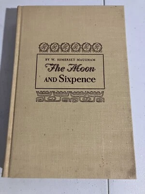 The Moon and Sixpence by W. Somerset Maugham.  Heritage Press - Imagem 1 de 4