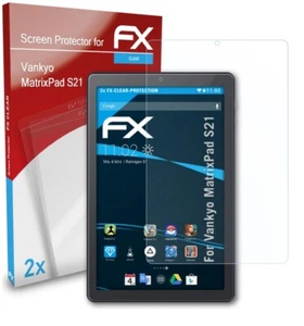 atFoliX 2x Screen Protector for Vankyo MatrixPad S21 clear - Afbeelding 1 van 8