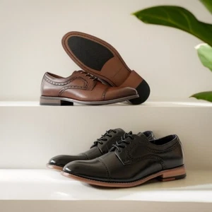 Zapatos Derby Ferro Aldo JARED Para Hombre Clásicos Brogue Perforados Formales de Negocios - Imagen 1 de 17