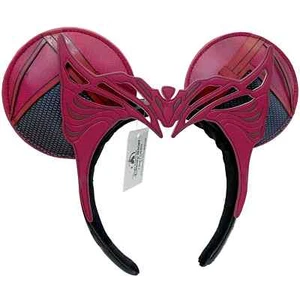 US Disney Parks Wanda Scarlet Witch Marvel Comics Mickey 2023 Ears Headband NWT - Picture 1 of 5