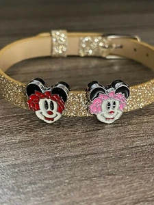 Minnie Mouse Inspired 8mm Slider Charm - Picture 1 of 5