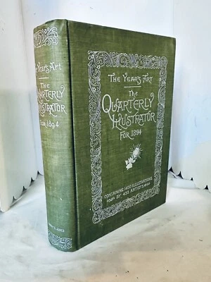The QUARTERLY  ILLUSTRATOR for 1894 (1894 First, HC) 1400 Illustrations - Image 1 of 4