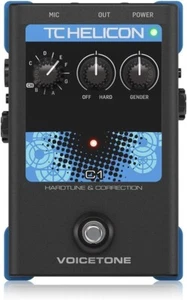 TC-Helicon VoiceTone C1 Hardtune and Pitch Correction Pedal F/S new - Picture 1 of 4