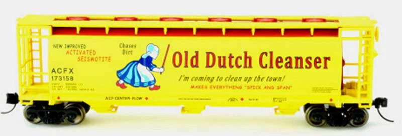 Bowser 38157 N Scale Old Dutch Cleanser Cylindrical Hopper Car #173165 - Image 1 of 1