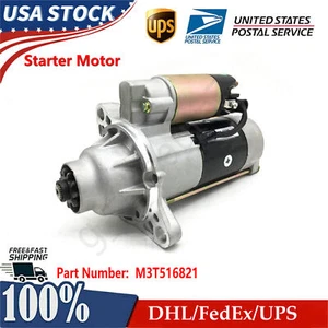 M3T516821 Starter Motor For E200 E320 S6K Excavator 24V 10T 5.5KW - Picture 1 of 7