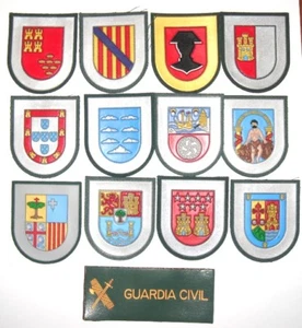 SPAIN police GUARDIA CIVIL SET Patches lot spanish - Picture 1 of 1
