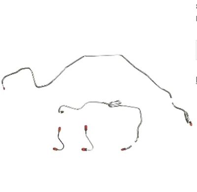 Kit de línea de freno delantero Chevrolet Camaro 84-85 8 cilindros-FKT8402OM Foto 1 de 2