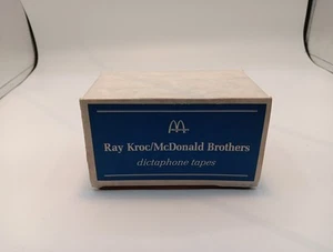 Mcdonalds, Ray Kroc/Mcdonalds Brothers Diktiergerät Kassetten - Bild 1 von 3