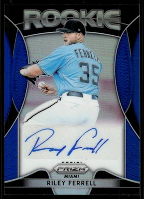 2019 Panini Prizm Rookie Autographs Prizms Blue #96 Riley Ferrell Auto - BB - Image 1 of 2