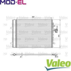 CONDENSER AIR CONDITIONING 814318 FOR VOLVO V60 S80/II V70/III XC70 S60 V40 1.6L - Picture 1 of 6