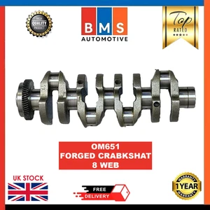 MERCEDES-BENZ MARCO POLO 2.2DIESEL OM651 ENGINE 8 WEB FORGED CRANKSHAFT BRANDNEW - Picture 1 of 7