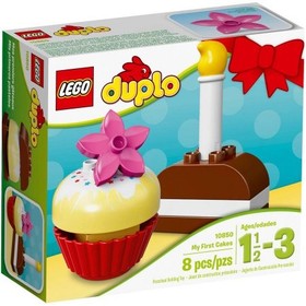 Lego Duplo "My First Cup Cakes" 8pcs/pzs Building Block Kit #10850