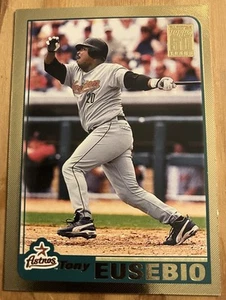 2001 Topps Gold Tony Eusebio #605 Serial # 1997 / 2001 Houston Astros Sharp - Bild 1 von 2