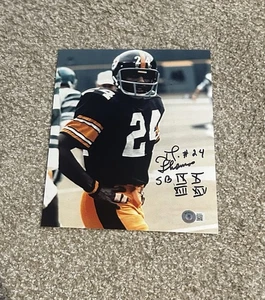 JT THOMAS Signed Autographed 8x10 Photo PITTSBURGH STEELERS BECKETT BAS A - Picture 1 of 1
