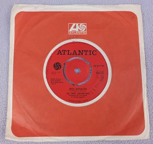 THE SWEET INSPIRATIONS Sweet Inspiration / I'm Blue 1968 UK ATLANTIC VINYL 7" - Picture 1 of 2
