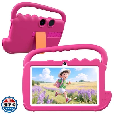 YQSAVIOR Kids Tablet 7IN Tablet for Kids Android Toddler 2GB RAM WiFi Pre Ins - Image 1 of 4