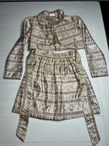 KC Parker zweiteiliges Set Mädchen Rock & Cropped Jacke gefüttert Größe 8  - Bild 1 von 7